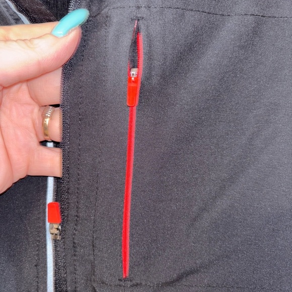 Men’s Black Lightweight Shirt Jacket with Reflective Accents - Picture 5 of 12